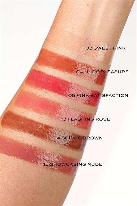 ysl glossy stain swatches 13|yves Saint Laurent lip stain.